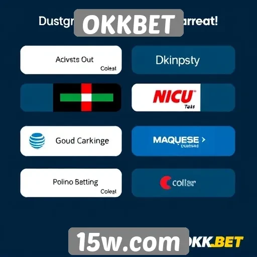 Métodos de pagamento disponíveis no OKKBET
